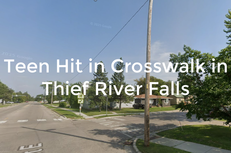 Teen Hit in Crosswalk in Thief River Falls