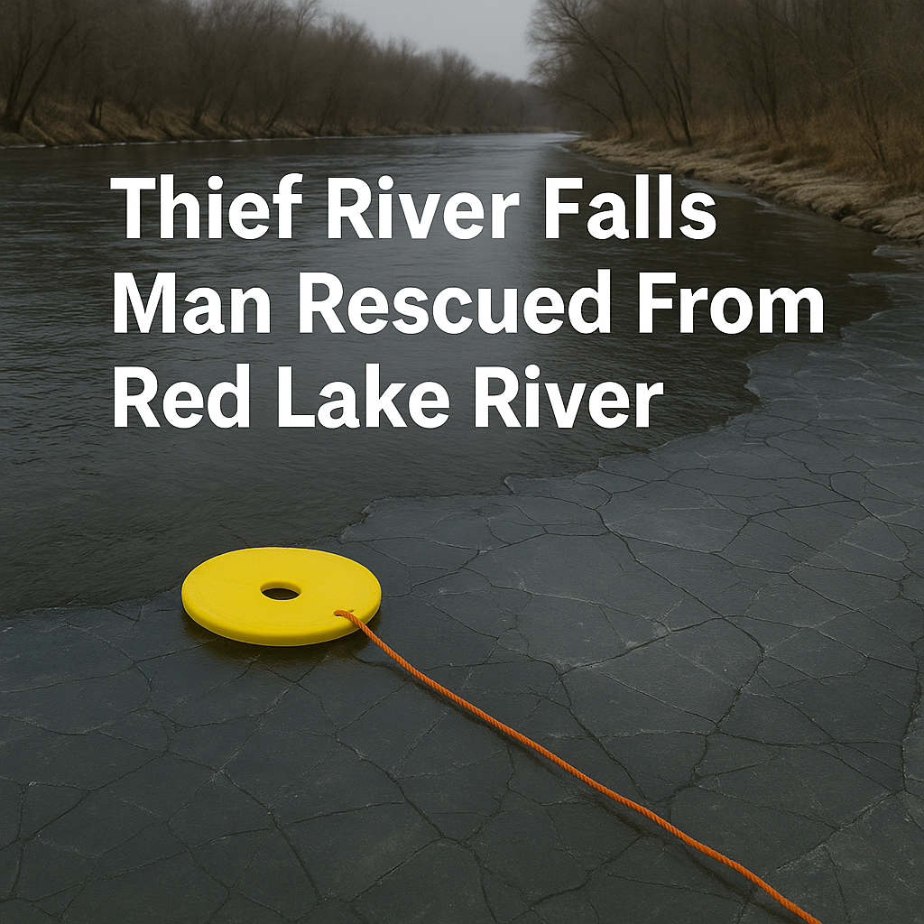 Thief River Falls Man Rescued From Red Lake River