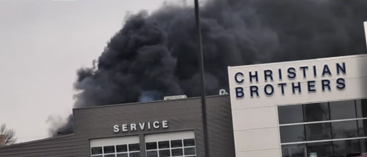 Polk County: Fire At Crookston Ford Dealership