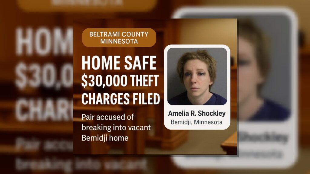 Beltrami County Pair Charged In $30K Theft