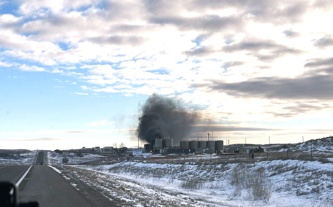 Watford City: Tank Battery Blast Closes ND-23