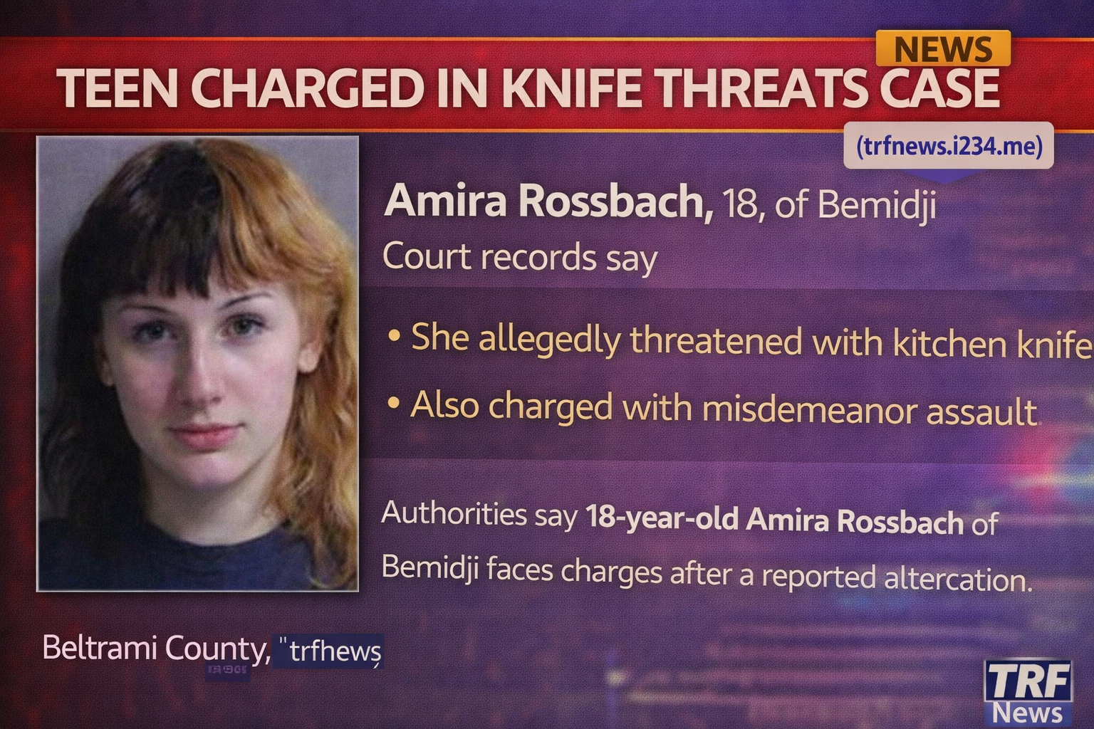 Bemidji: Teen Charged in Knife Threats Case