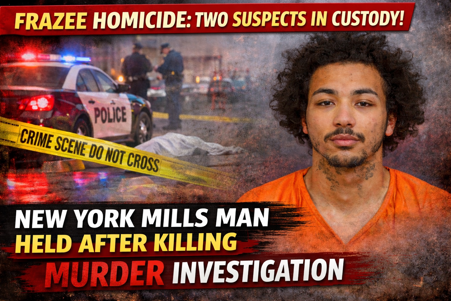 Frazee Homicide: Two Held as Charges Pending