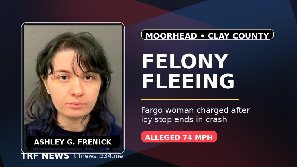 Moorhead: Fargo Woman Charged After Icy Fleeing Crash