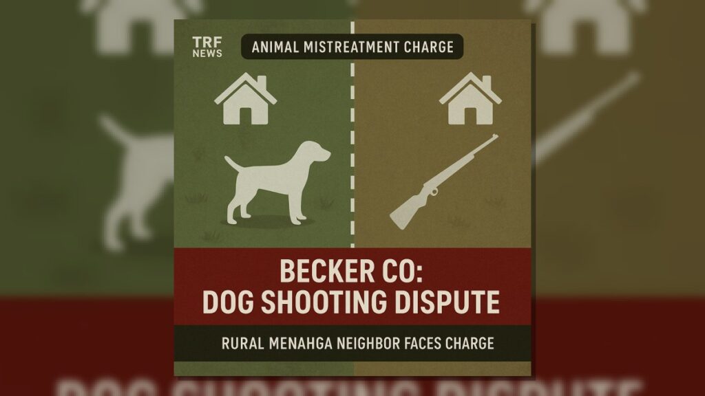 Becker County Man Charged in Dog Shooting