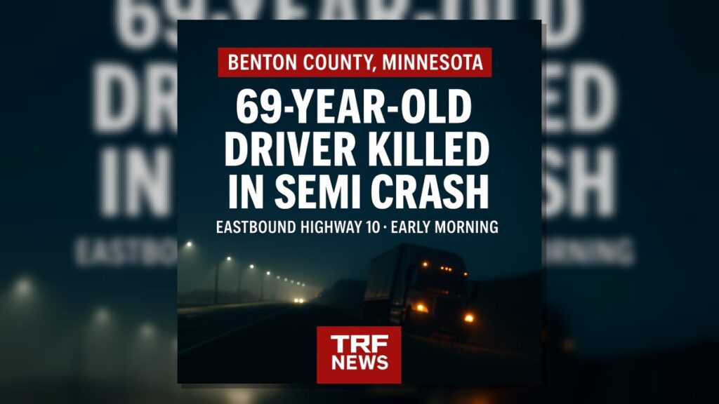Benton County Semi Crash Kills 69-Year-Old Driver