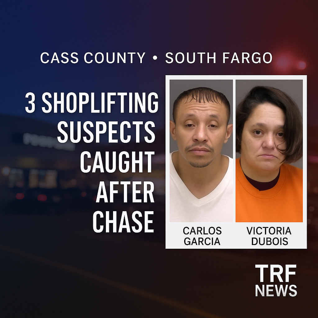 Cass County: 3 Fargo Theft Suspects Caught