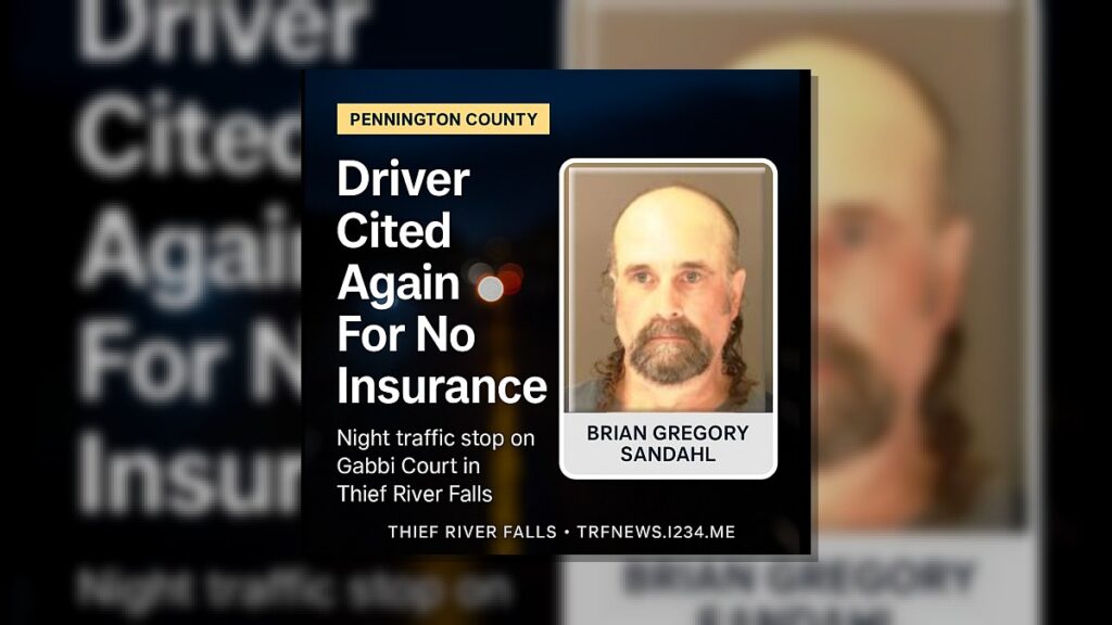 Pennington County Driver Cited for No Insurance