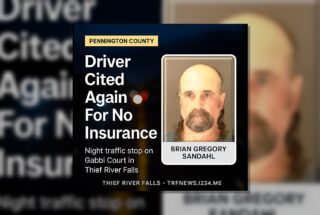 Pennington County Driver Cited for No Insurance