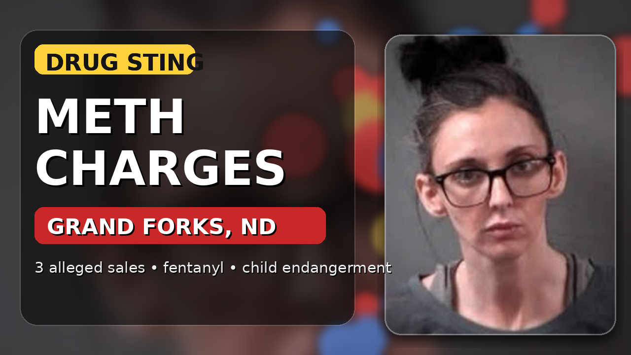 Grand Forks: Meth Sting Leads to 6 Charges