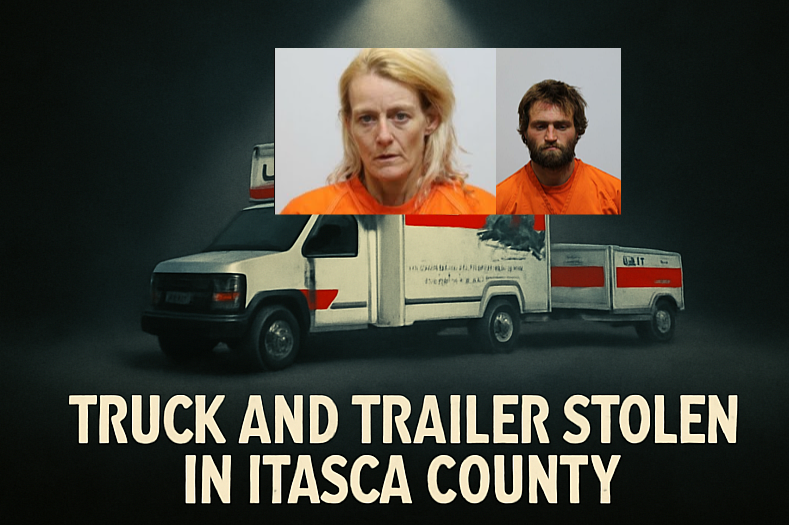 Itasca County Couple Faces Felony Charges for Truck Theft
