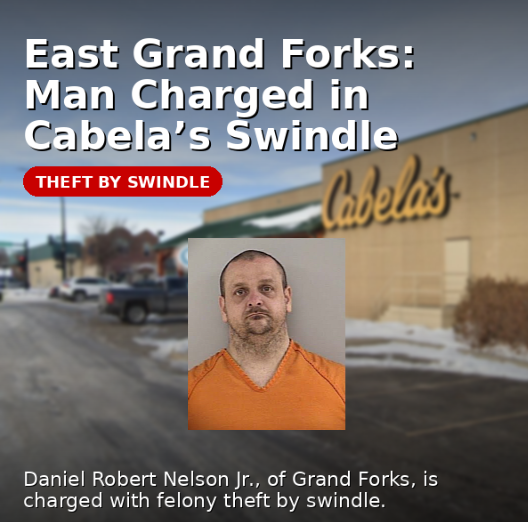 East Grand Forks: Man Charged in Cabela’s Swindle