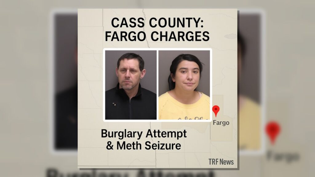 Cass County: Fargo Burglary Tied To Meth Bust