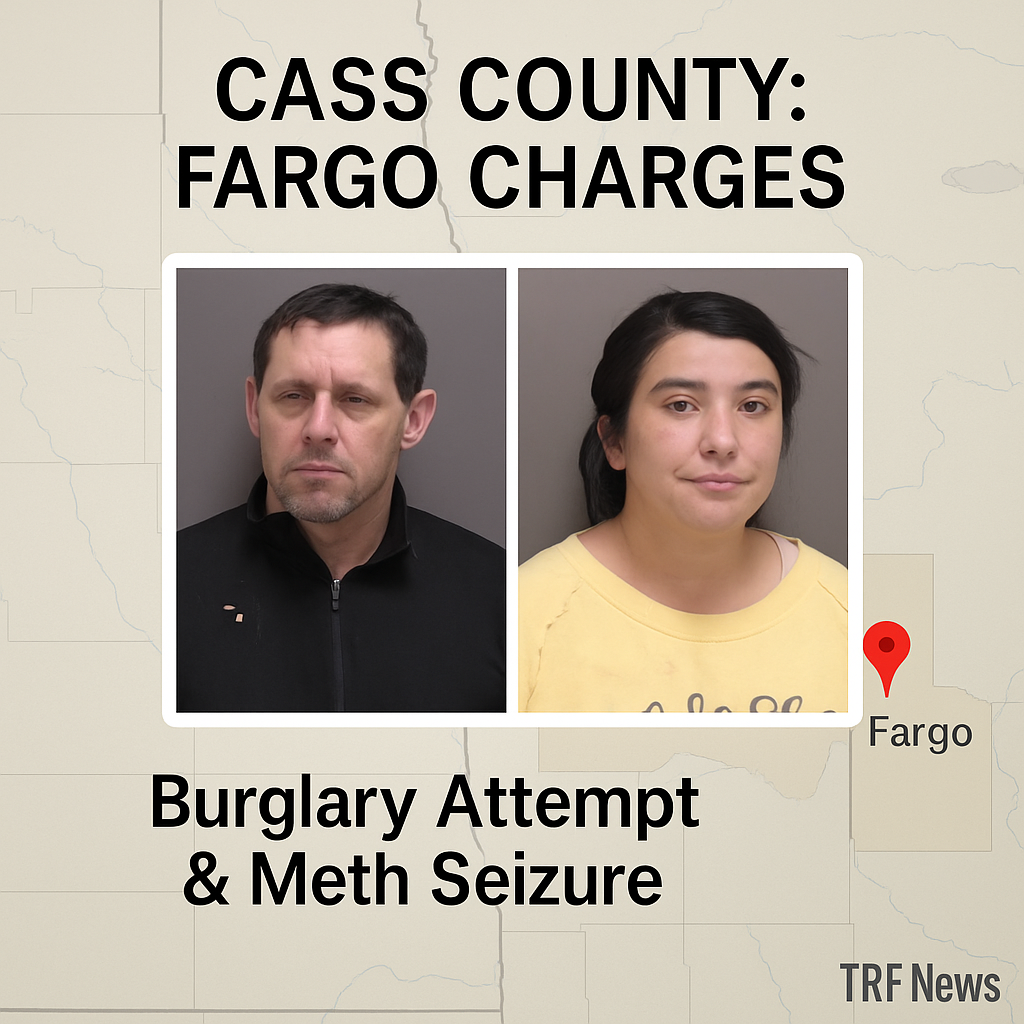 Cass County: Fargo Burglary Tied To Meth Bust