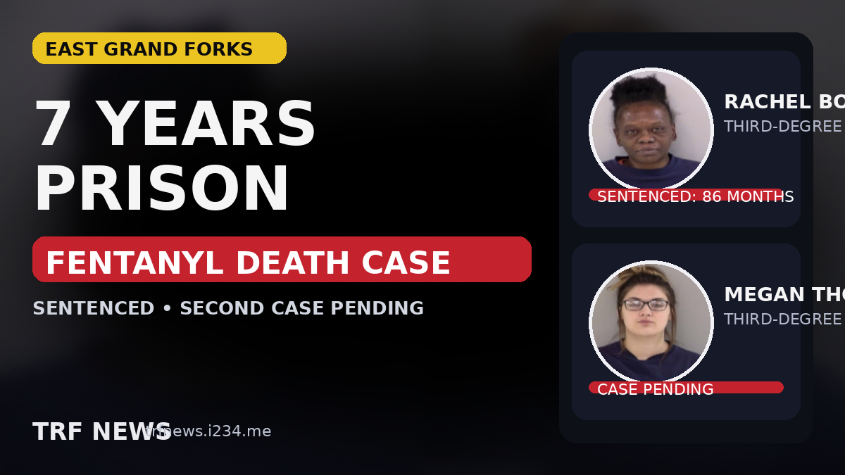 East Grand Forks: Boswell Gets 7 Years for Fentanyl Death