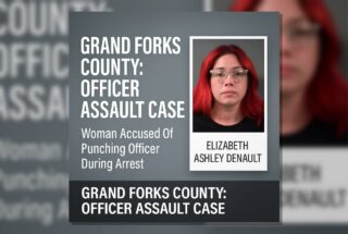 Grand Forks County Woman Charged In Officer Assault