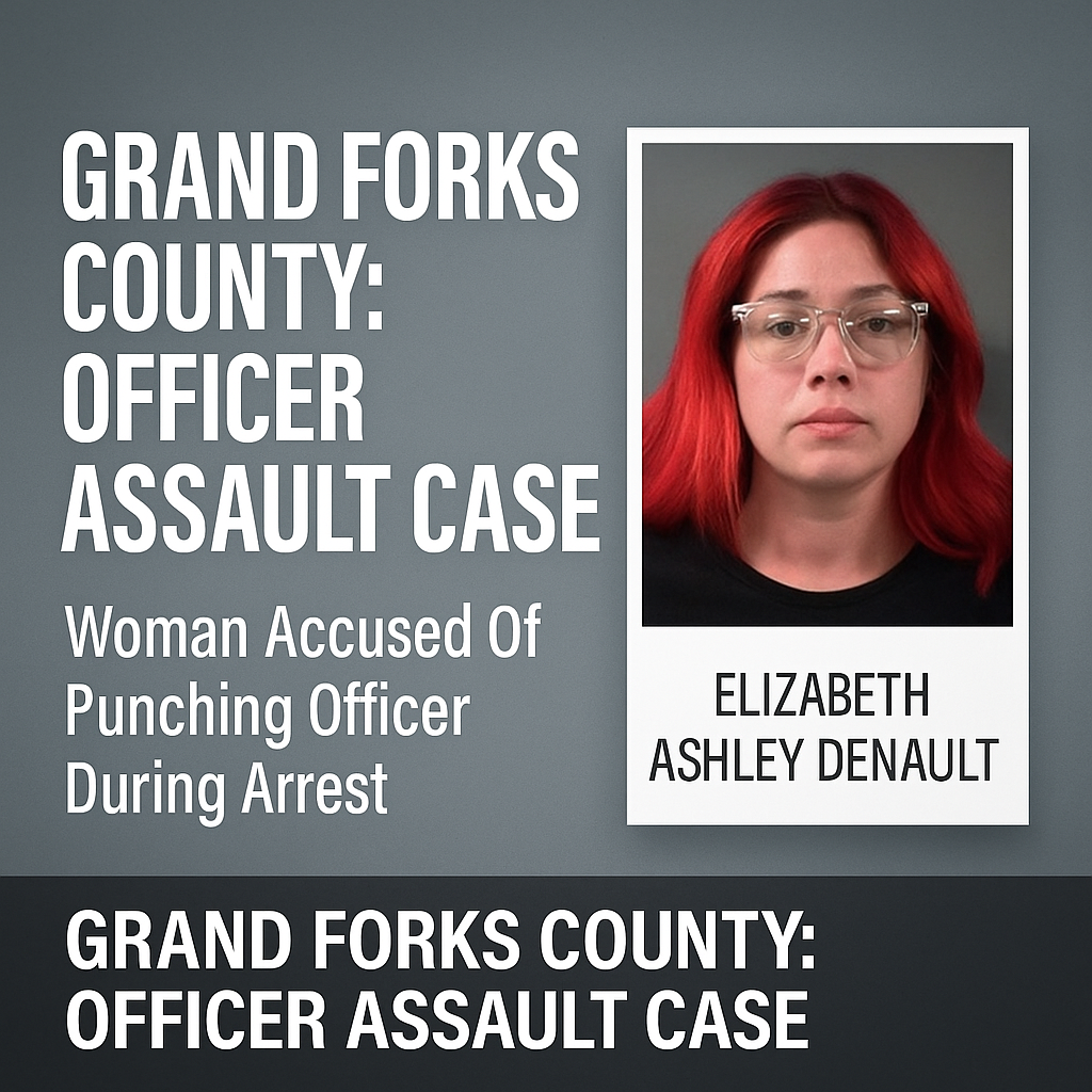 Grand Forks County Woman Charged In Officer Assault