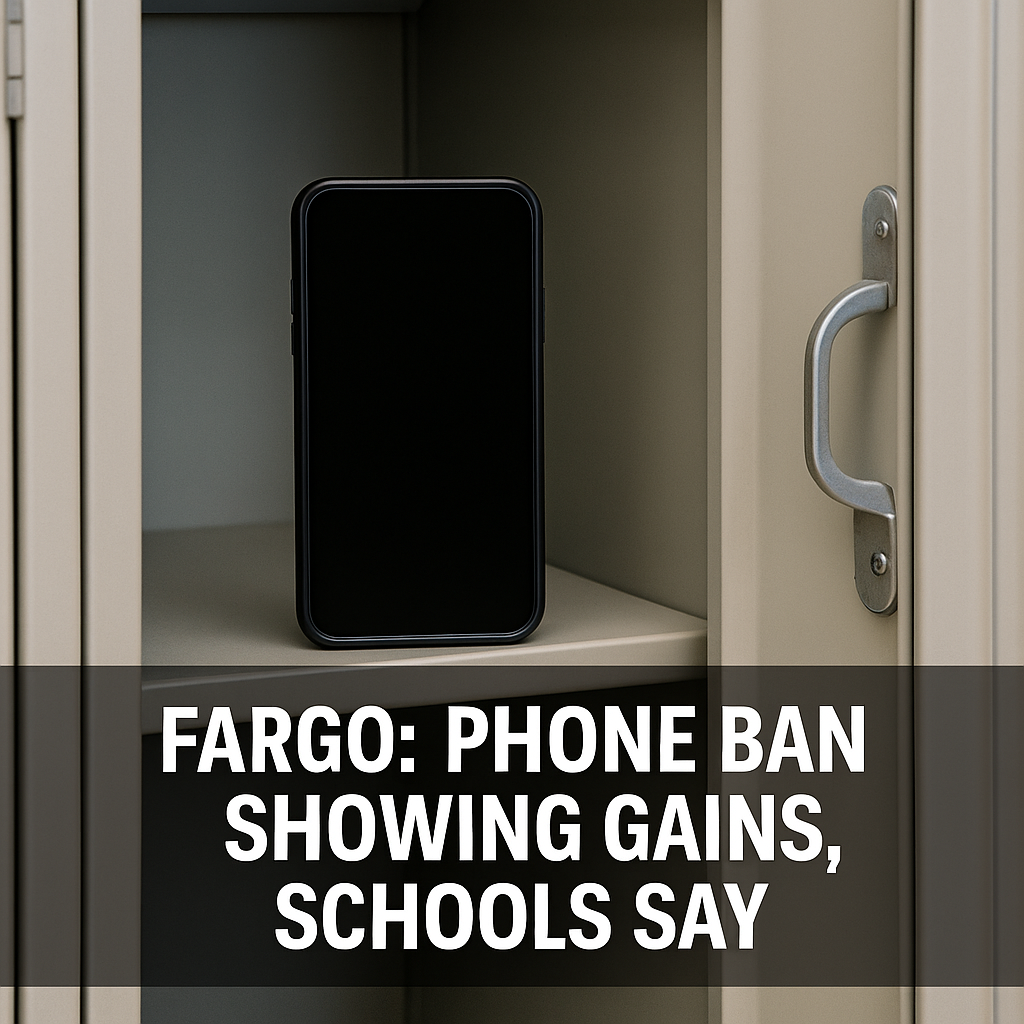 Fargo: Phone Ban Showing Gains, Schools Say