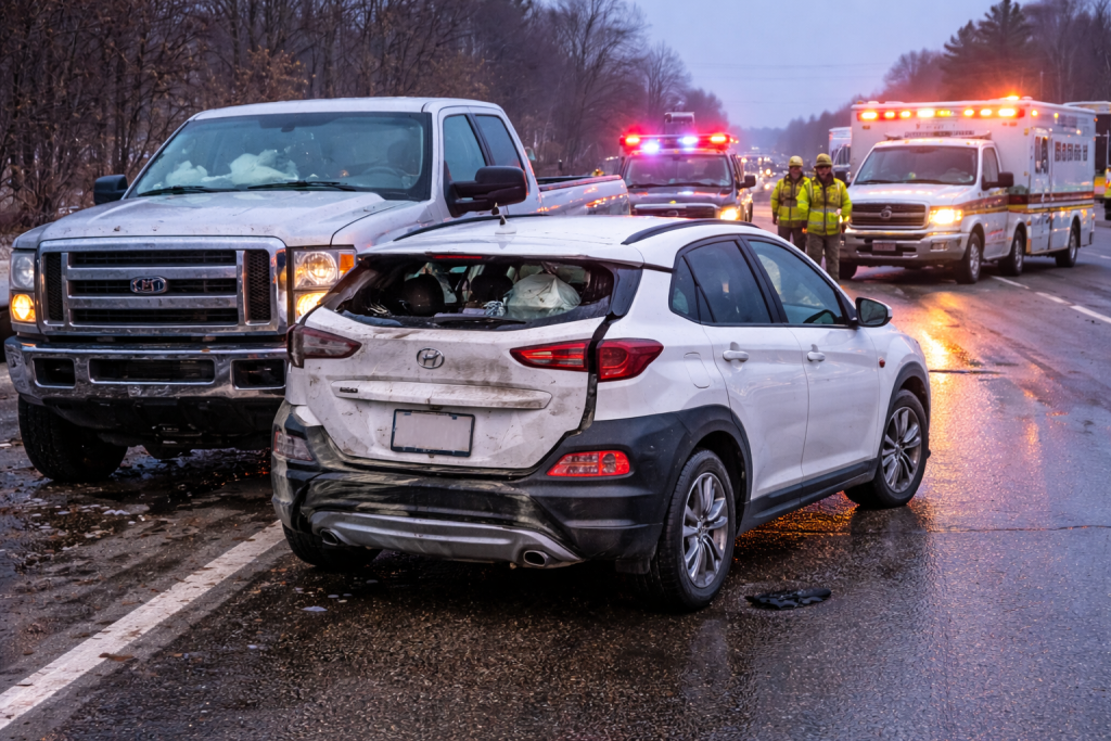 Fergus Falls: Hwy 210 Rear-End Crash Injures Woman