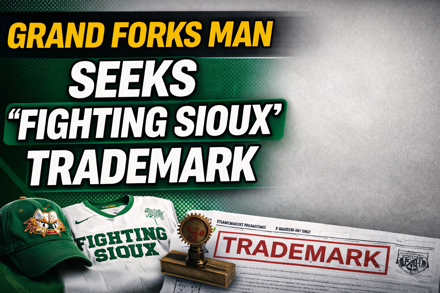 Grand Forks Man Seeks 'Fighting Sioux' Trademark