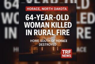 Horace Area House Fire Kills 64-Year-Old Woman