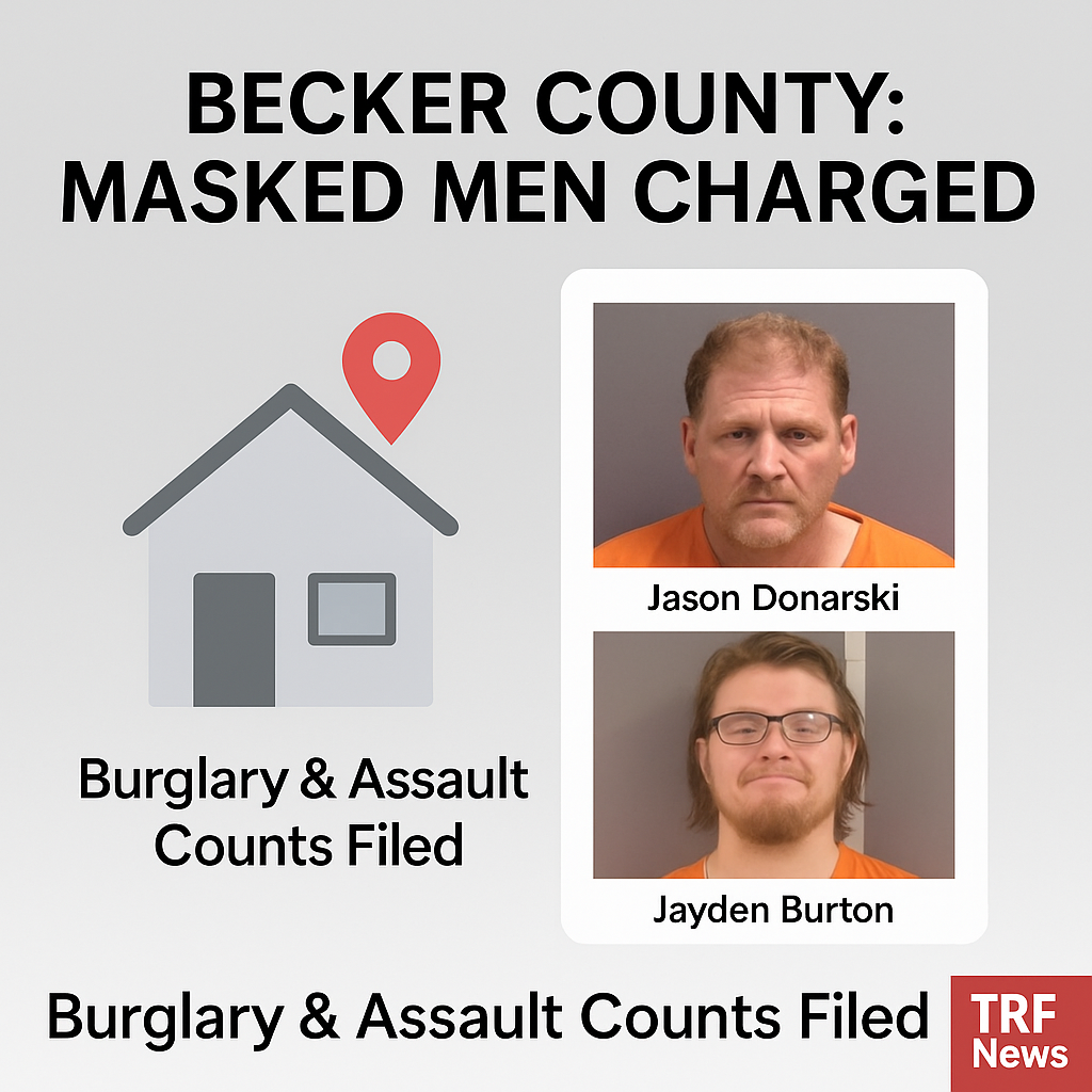 Becker County: Masked Home Attack Charges