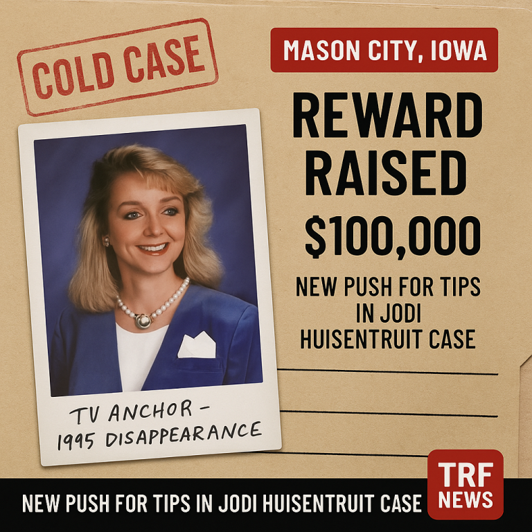 Mason City PI Doubles Reward in Huisentruit Case
