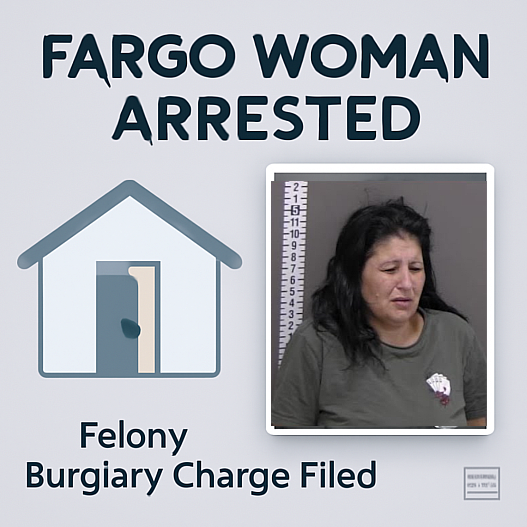 Fargo Woman Charged With Felony Burglary