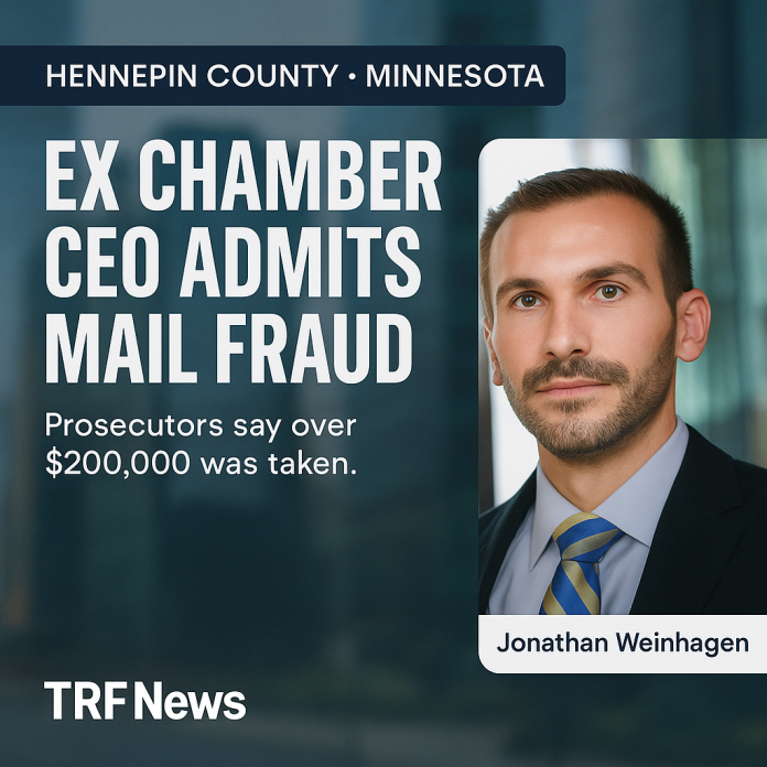 Hennepin County: Ex Chamber CEO Mail Fraud Plea