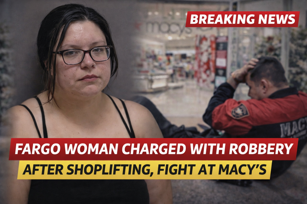 Fargo Robbery Charge Filed After Macy’s Fight