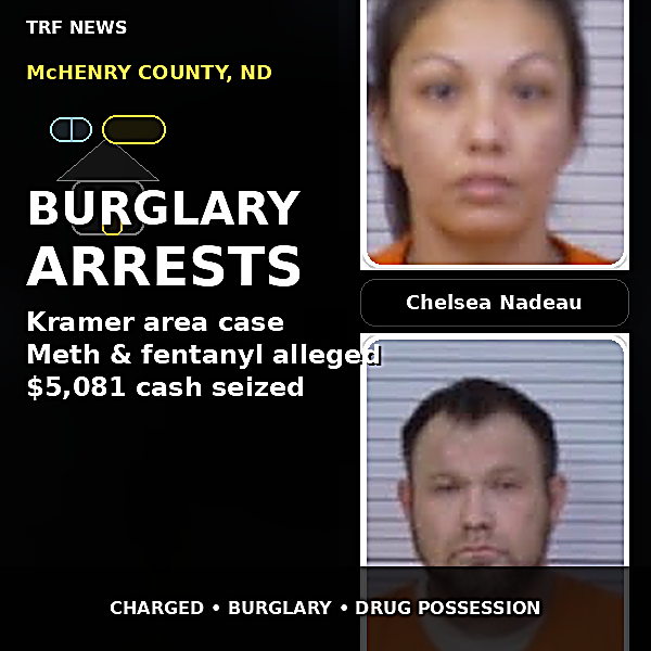 Kyle Gladue of Dunseith and Chelsea Nadeau of Belcourt