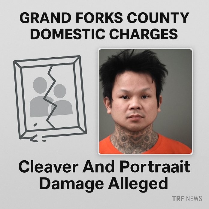 Grand Forks County Man Charged In Cleaver Threat