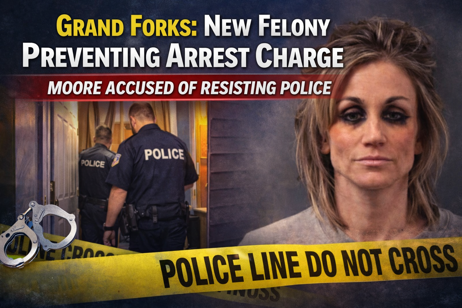 Grand Forks: New Felony Preventing Arrest Charge