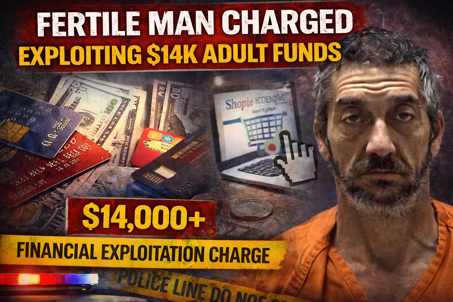Fertile: Felony Charge Over $14K Adult Funds