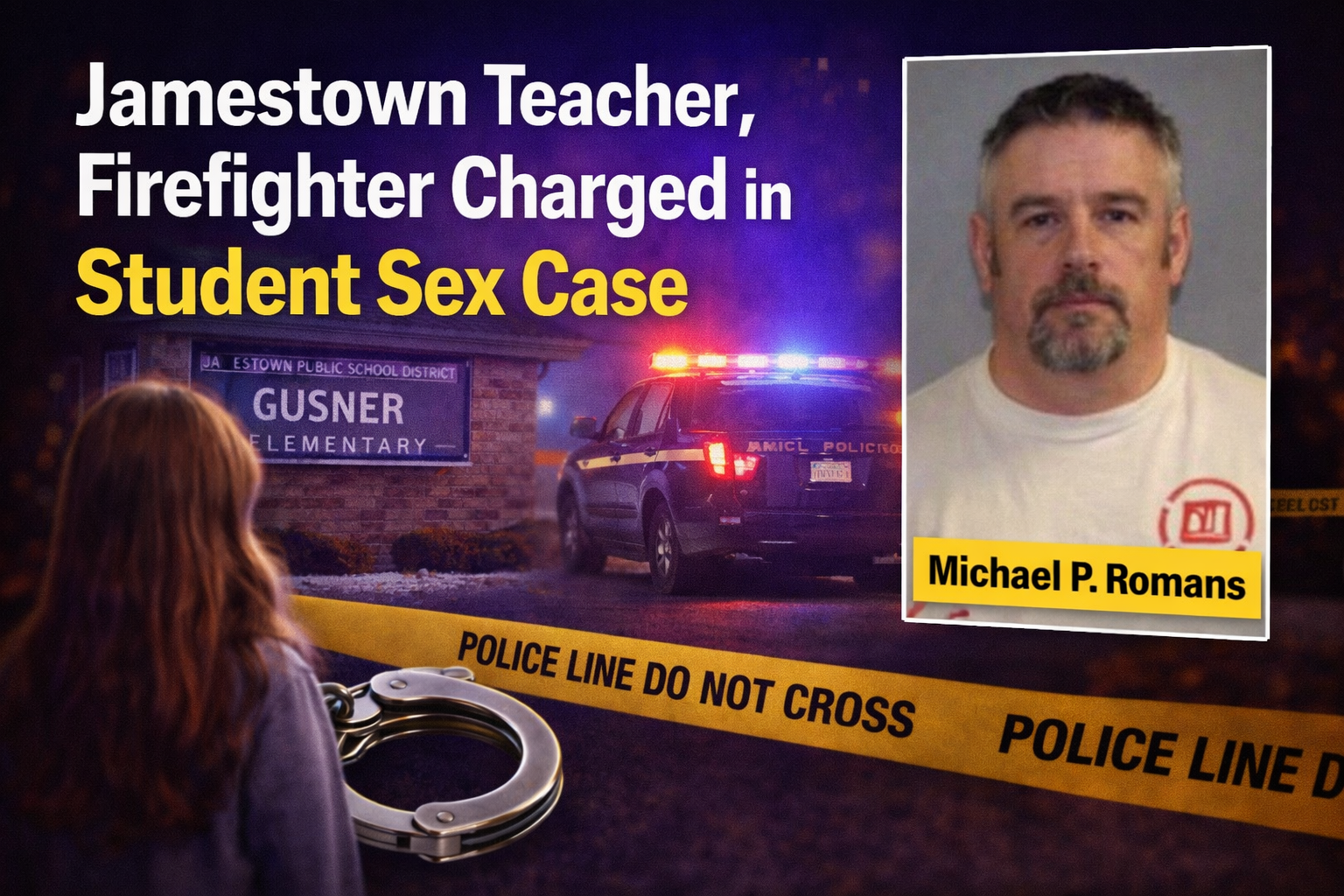 Jamestown Teacher Arrested in Student Sex Case