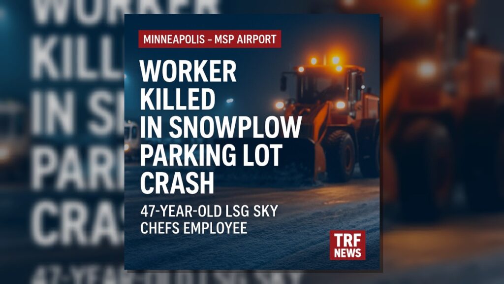 Minneapolis Airport Worker Killed by Snowplow