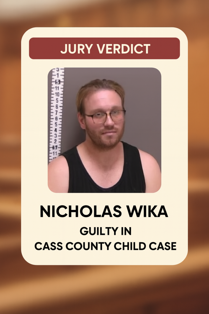 Cass County Man Guilty In Child Sex Abuse
