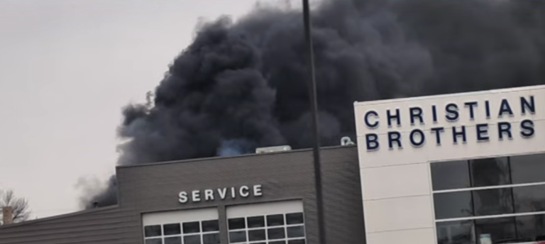 Polk County: Fire At Crookston Ford Dealership