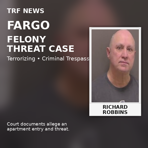 Fargo Man Charged After Alleged Apartment Threat