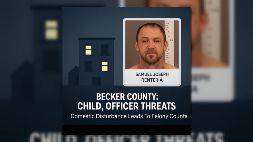 Becker County Man Accused Of Child, Officer Threats