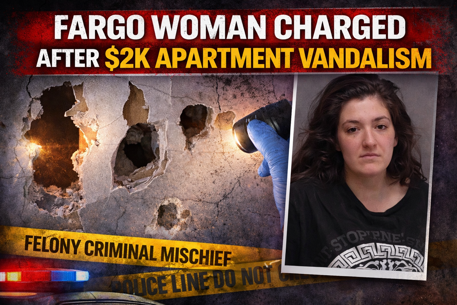 Fargo: Felony Charge After $2K+ Apartment Damage