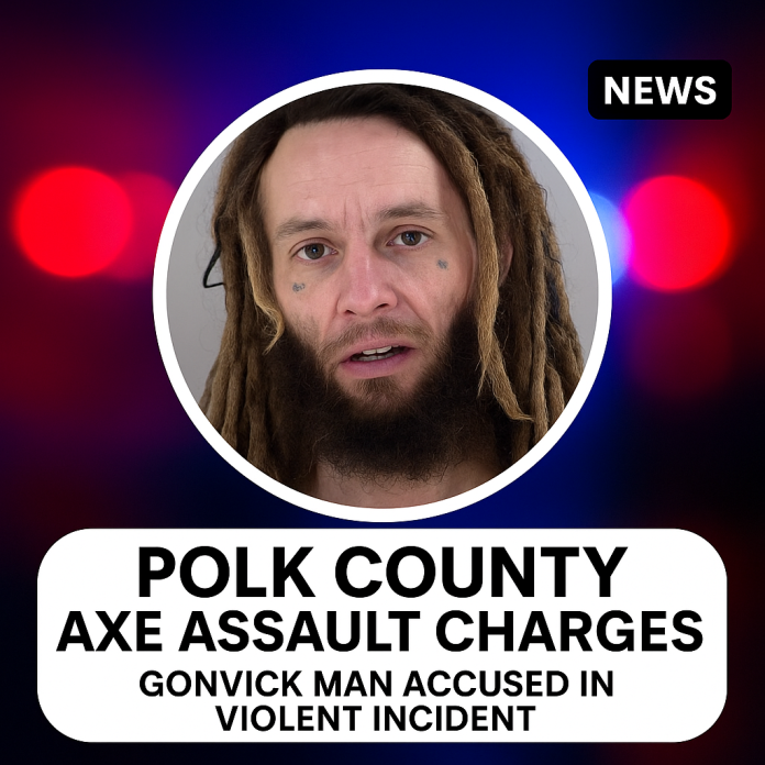 Polk County Man Charged in Axe Assault