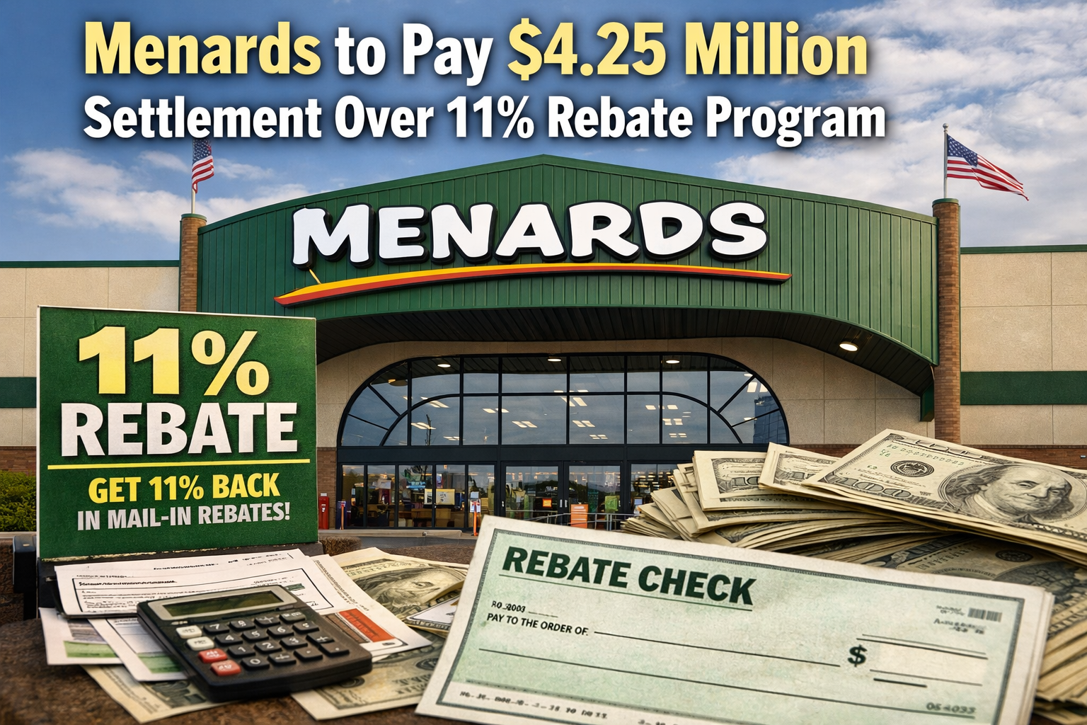 St. Paul: Menards Pays $4.25M Over 11% Rebate
