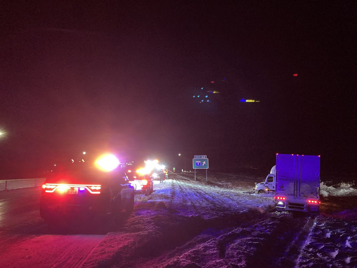 WC MN - roads are still slippery. Travel with care: slow down, buckle up, cruise...