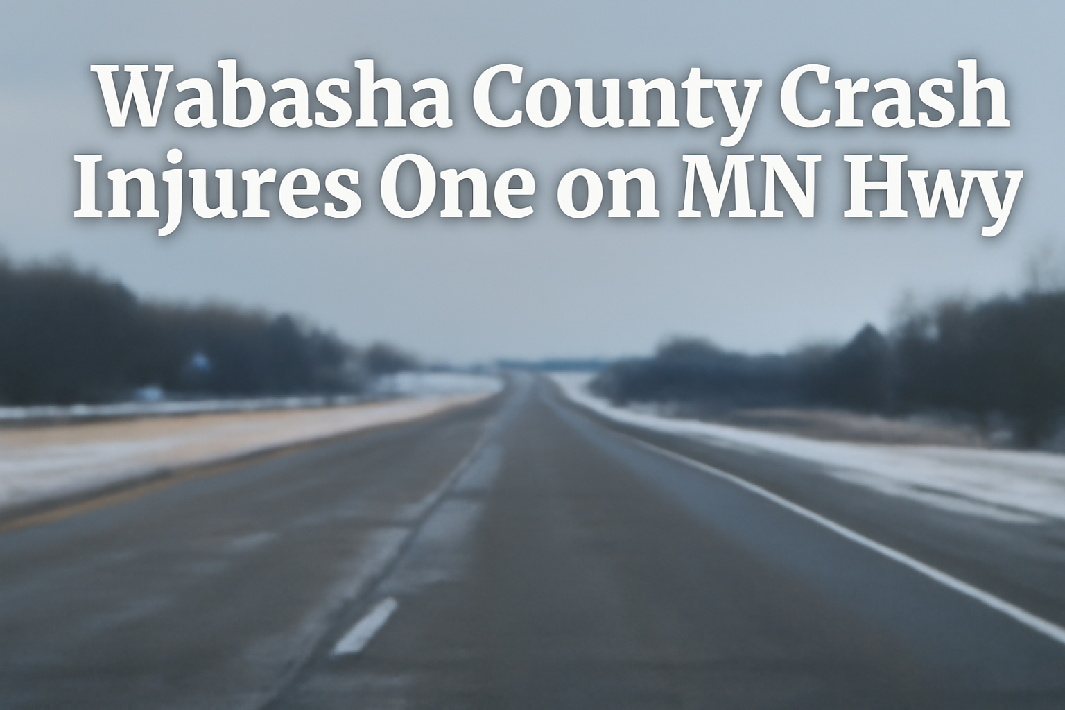 Wabasha County Crash Injures One on MN Hwy 42