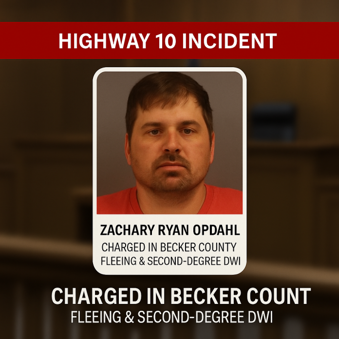 Becker County Wrong-Way DWI Chase Charges