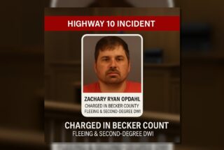 Becker County Wrong-Way DWI Chase Charges