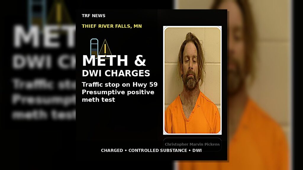 Thief River Falls: Meth, DWI Charges After Stop