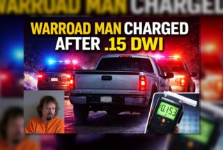 Warroad Man Charged After .15 DWI Stop