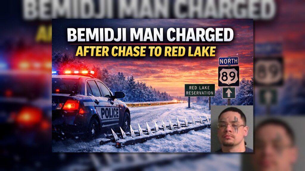Bemidji Driver Charged After Chase Into Red Lake